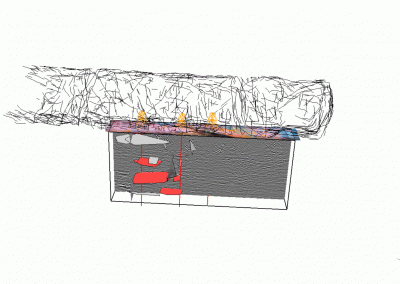 Conditioning DFN models by GPR data
